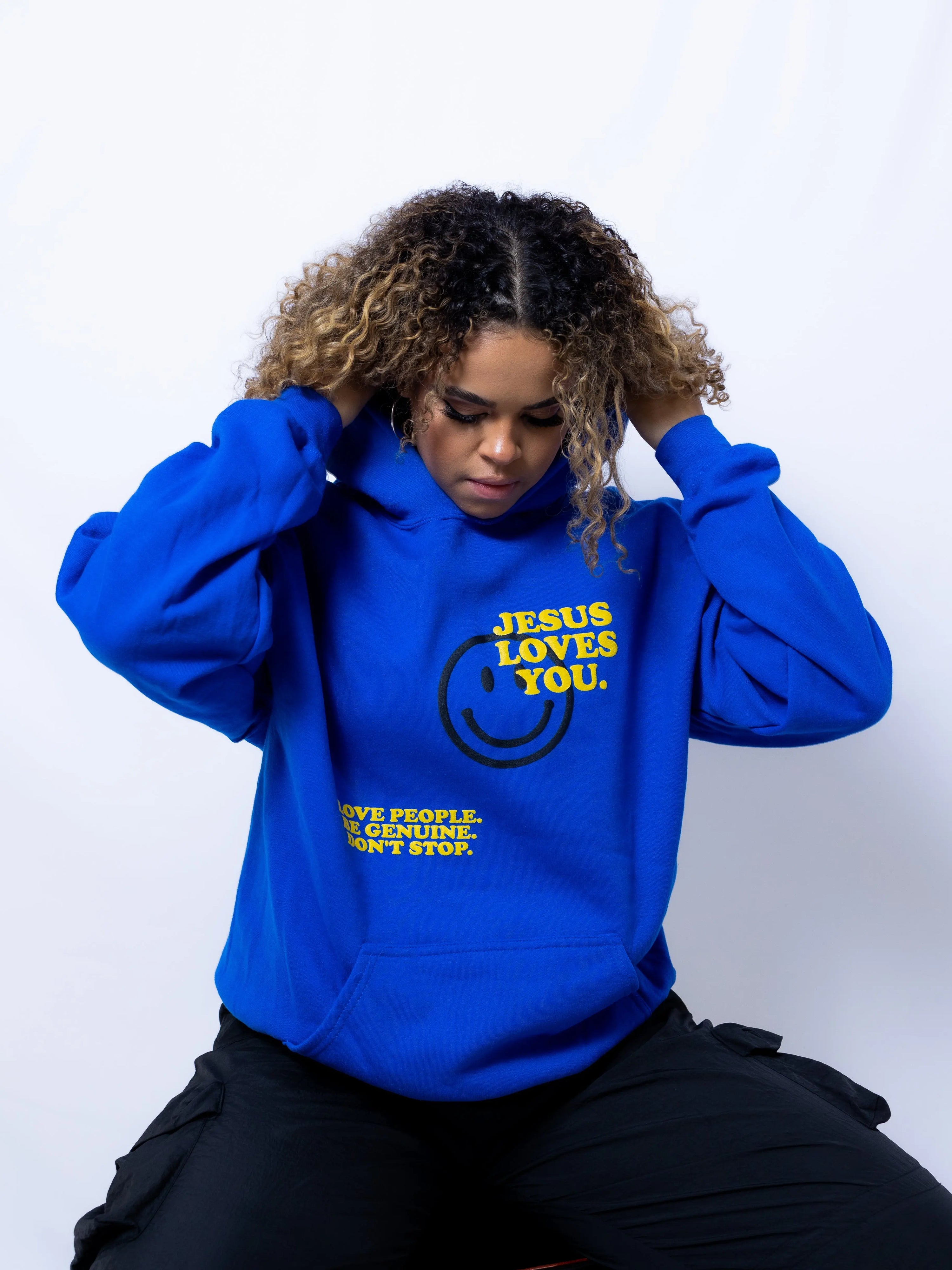 Friends & Family 'Resolution' Hoodie Jesus Loves You