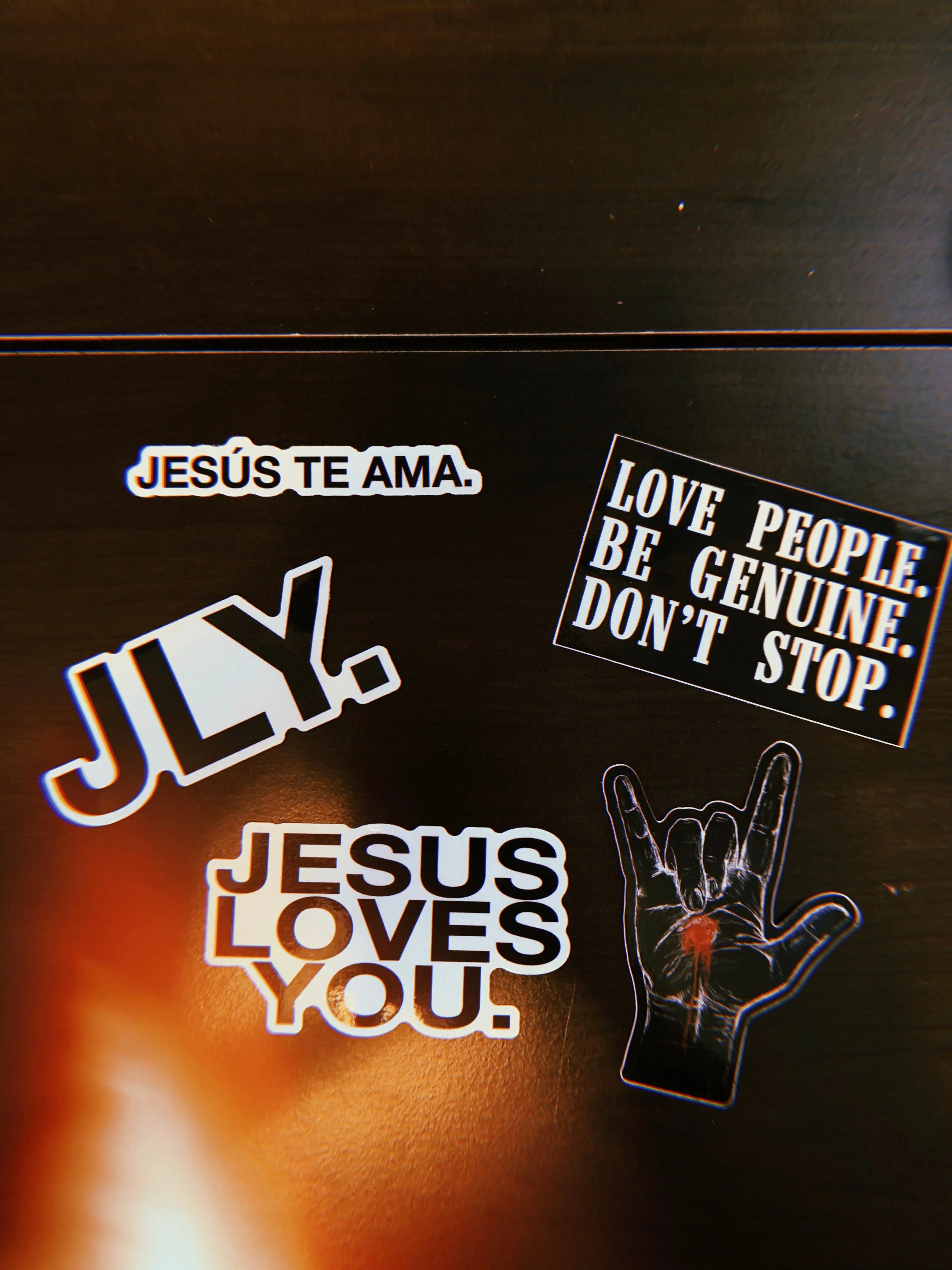 Sticker Pack (5 Stickers) Jesus Loves You
